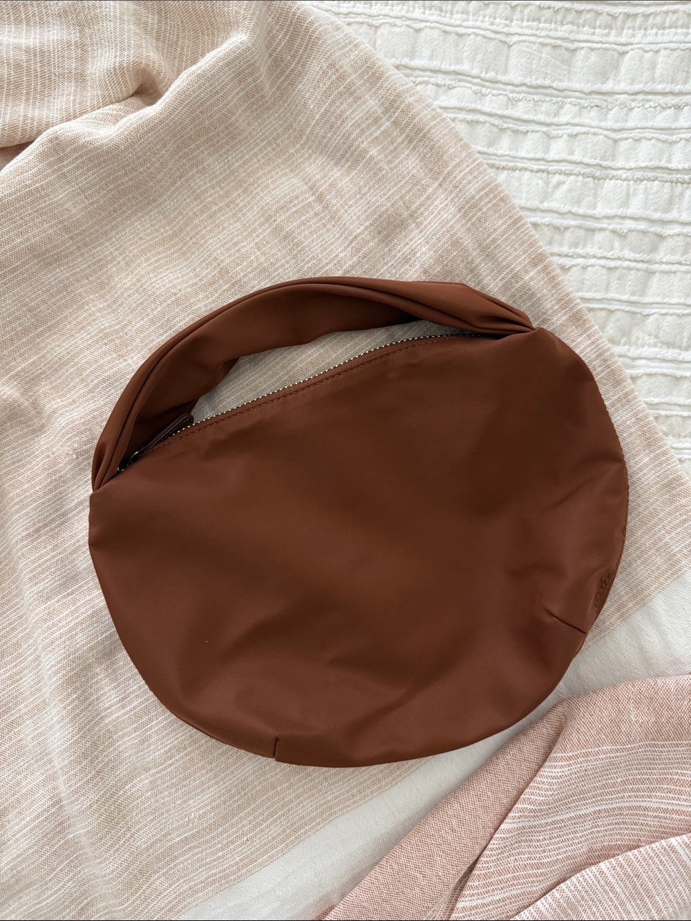 Stoney Clover Lane Round Women’s Handbag in Brown